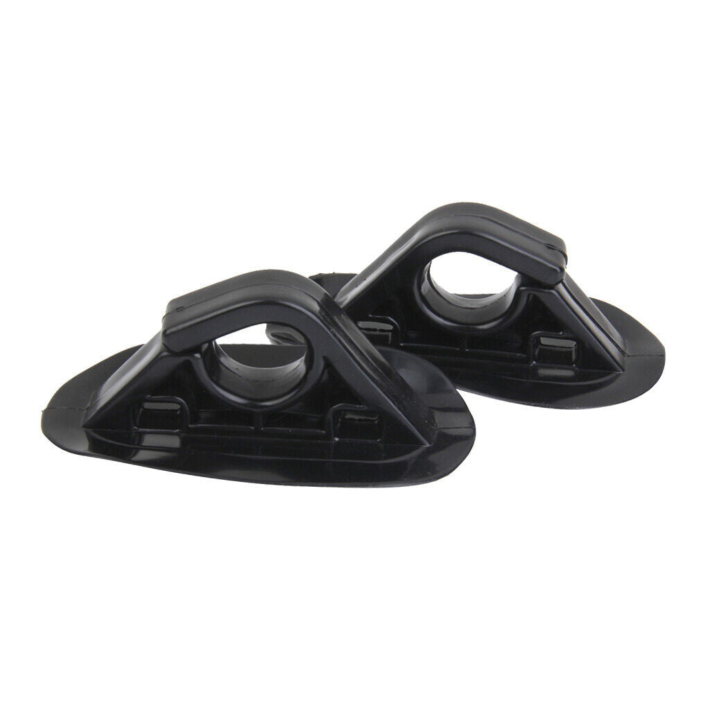 MagiDeal Oar Paddle Holder Hook Buckle for Boat Kayak Rubber Dinghy Black