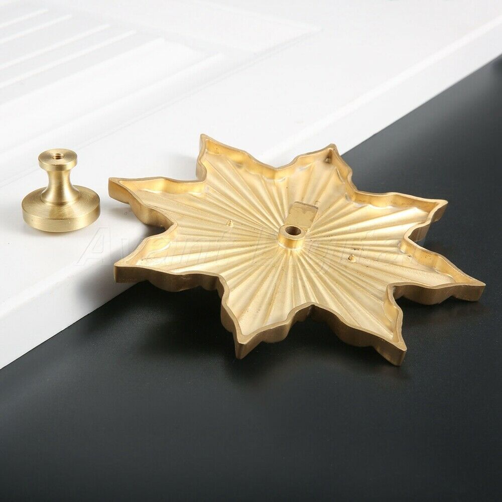 Fashion Golden Door Knob Pull Handles Cupboard Cabinet Drawer Pulls Furniture
