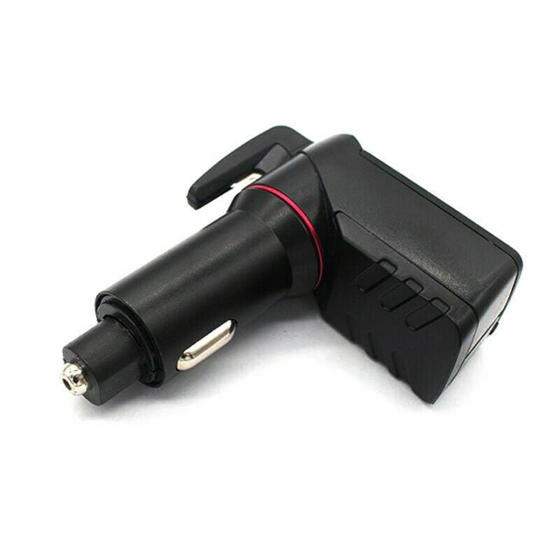 3 In 1 Car Truck USB Emergency Tool Window Braker Seat Belt Cutter USB Chager 1x