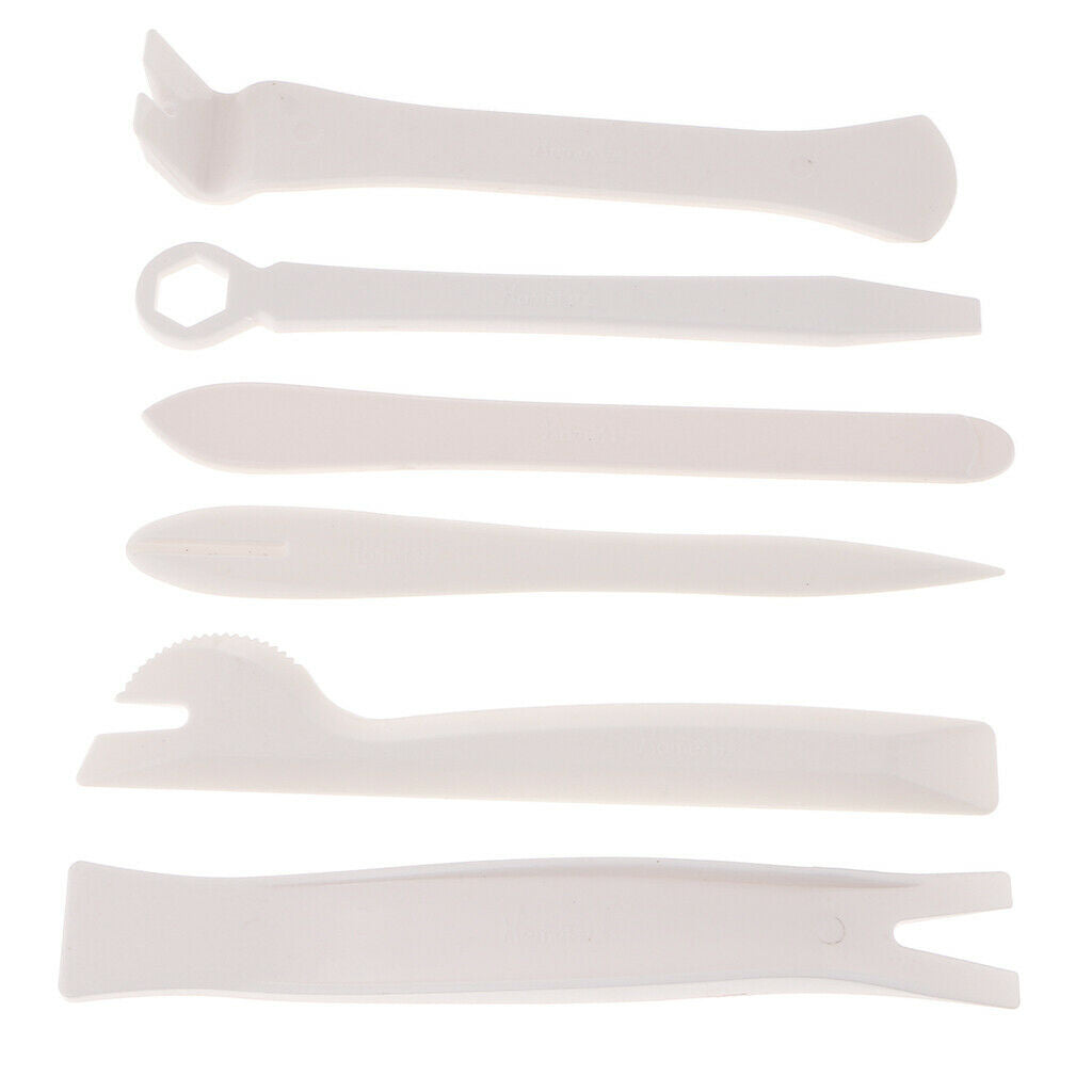 6Pcs Car Stereo Installation Kits Car Radio Removal Tool