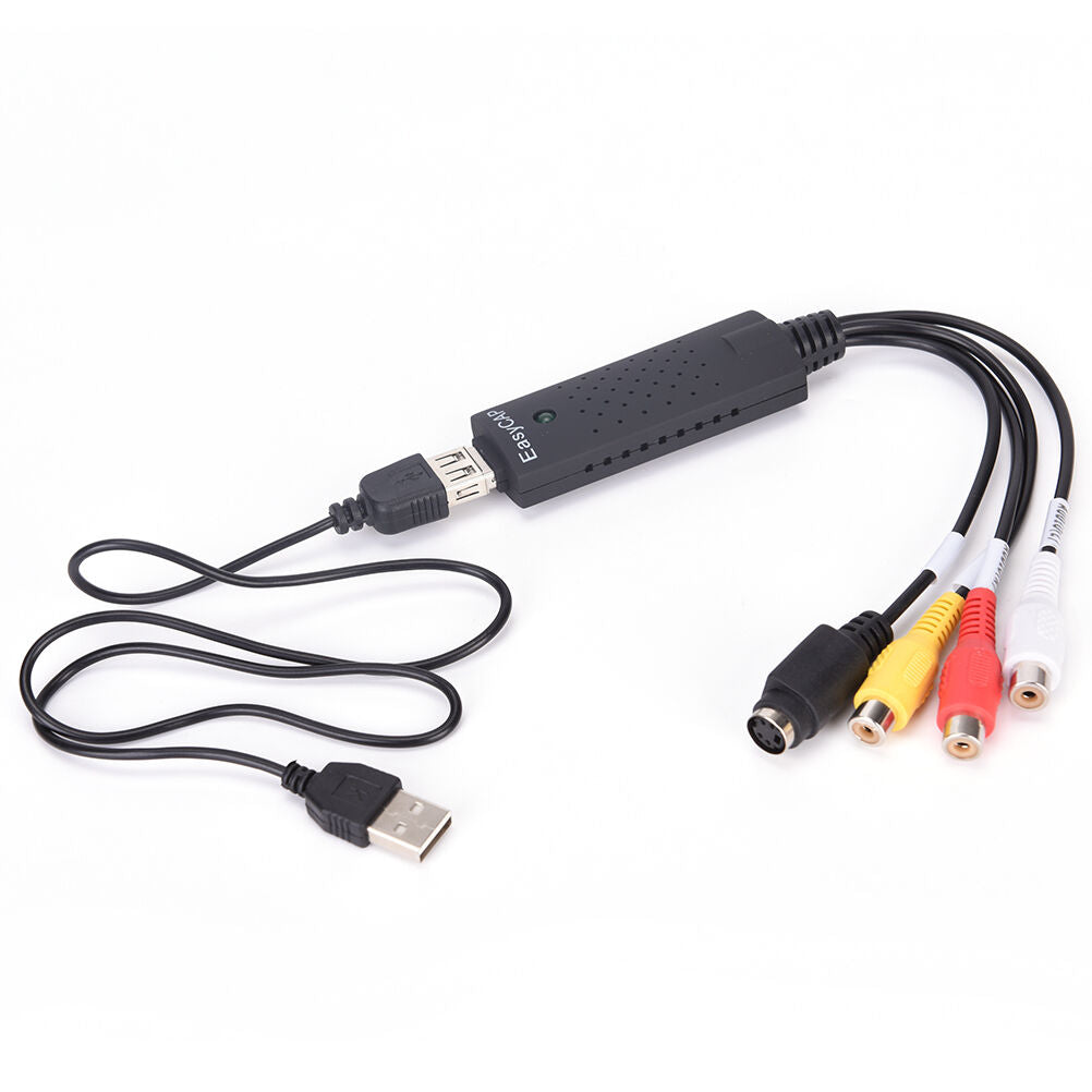 Easycap USB 2.0 TV Video Audio VHS to DVD HDD Converter Capture Card M&C Lt