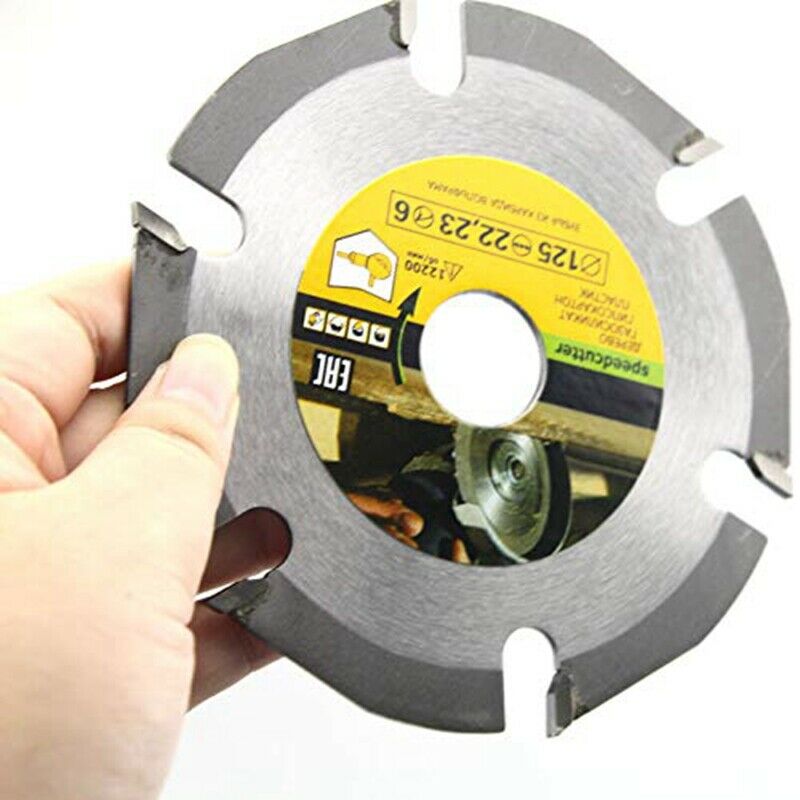 125mm 6T Circular Saw Blade Multitool Grinder Saw Disc Carbide Tipped Wood CutK6
