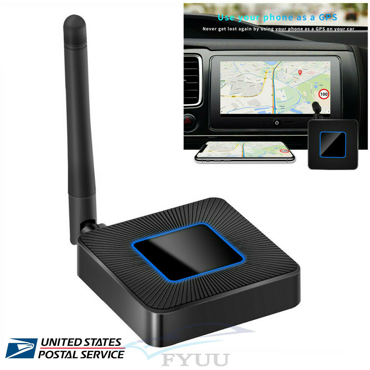 Car Home Wifi Mirror Link Wireless Airplay DLNA Miracast - for iOS Android-US