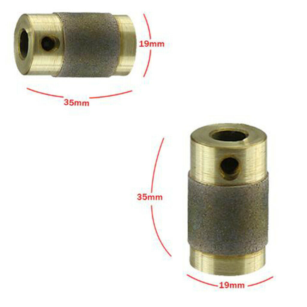 4Set Metal Alloy Glass Grinder Head Bit Tile Glass Diamond for Grinders