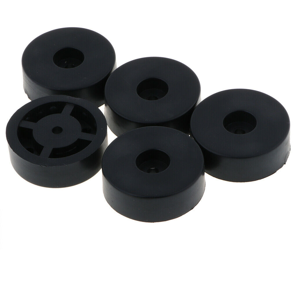 5 Pieces 45x15mm Cabinet Amplifier Speaker Isolation Rubber Feet Pads Base
