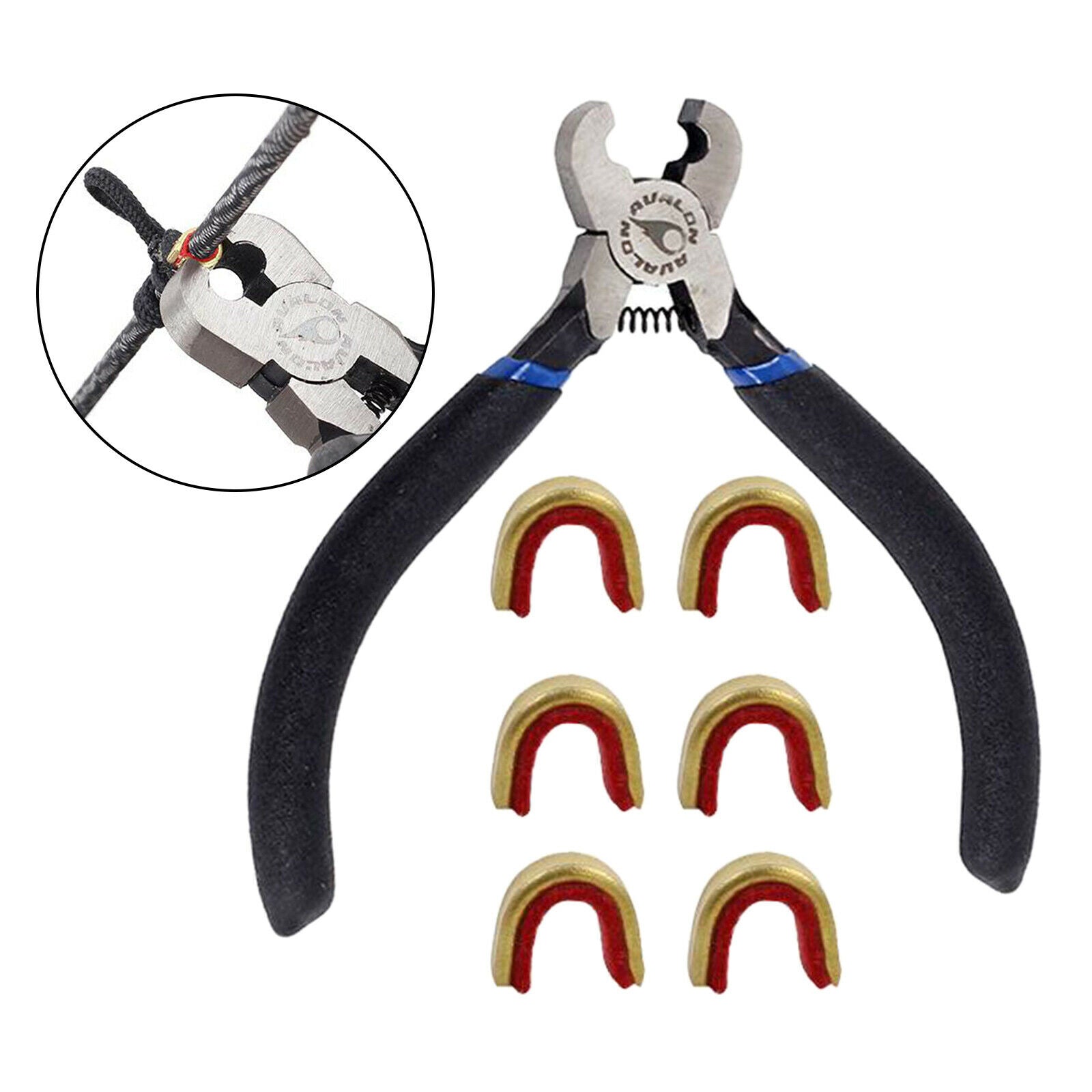 Archery Bow String Nocking Points Plier Buckle Clip for Compound Recurve Bow