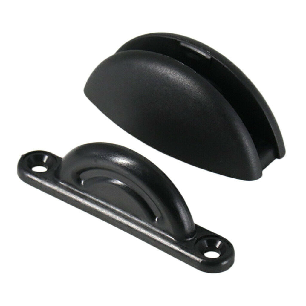Door Catch Stop Stopper Baggage Door Latch RV Boat Motorhome Caravan Black