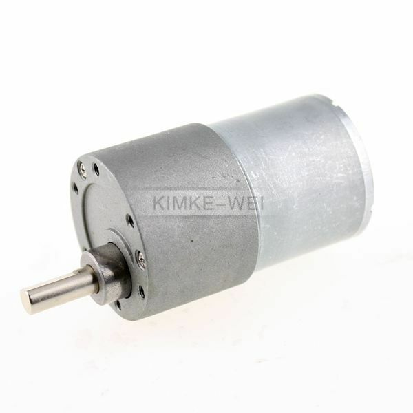 12V DC 50RPM High Torque Gear Box Electric Motor New
