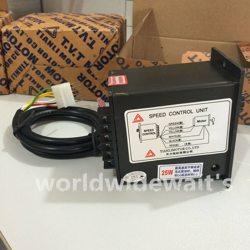 1 Pcs Brand New Electric Gear Motor Speed Controller US-52 120W AC 220V 6 Pins