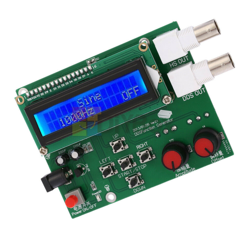 7-9V DDS Function Signal Generator Module Sine Square Sawtooth Triangle Wave Kit