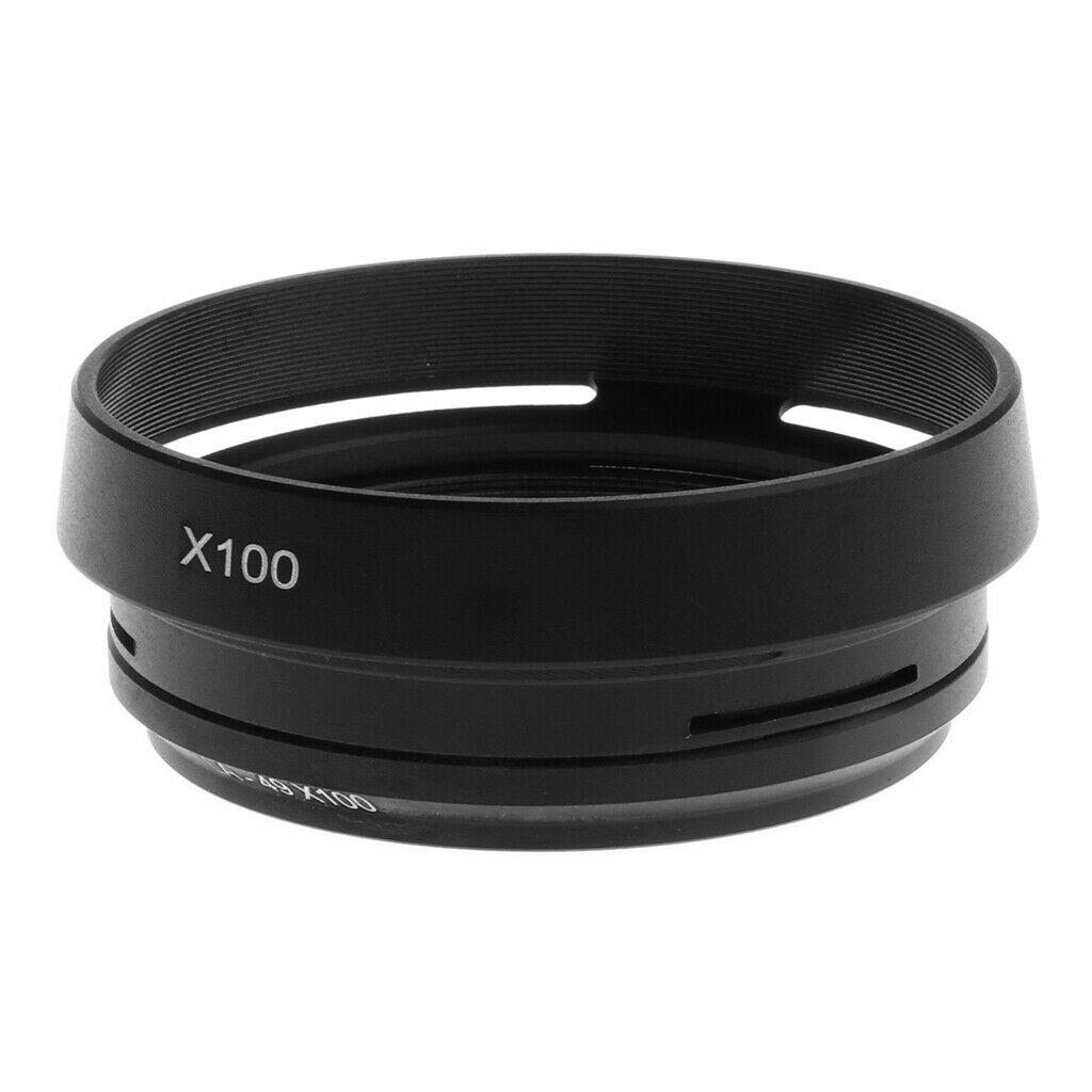 Lens Hood Lens Filter Adapter for Fuji Finepix X100 X100S X100T X70 Camera