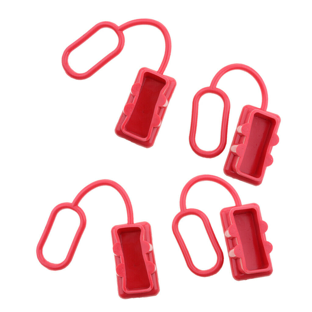 4 Pcs Protective Dustproof Dust Cover End Cap Set for Anderson 175 AMP Plug