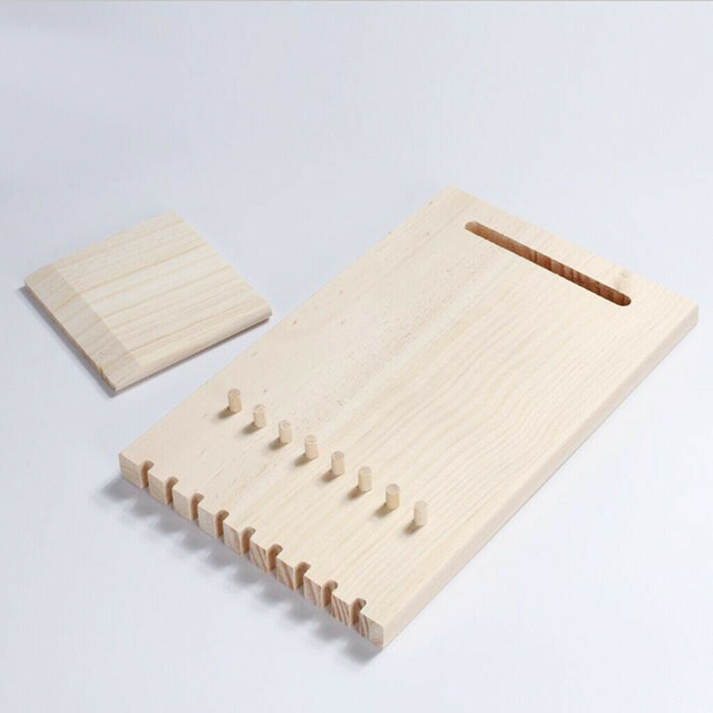 Wooden Jewelry Display Hanging Showcase Stand Desktop Necklace Jewelry Rack