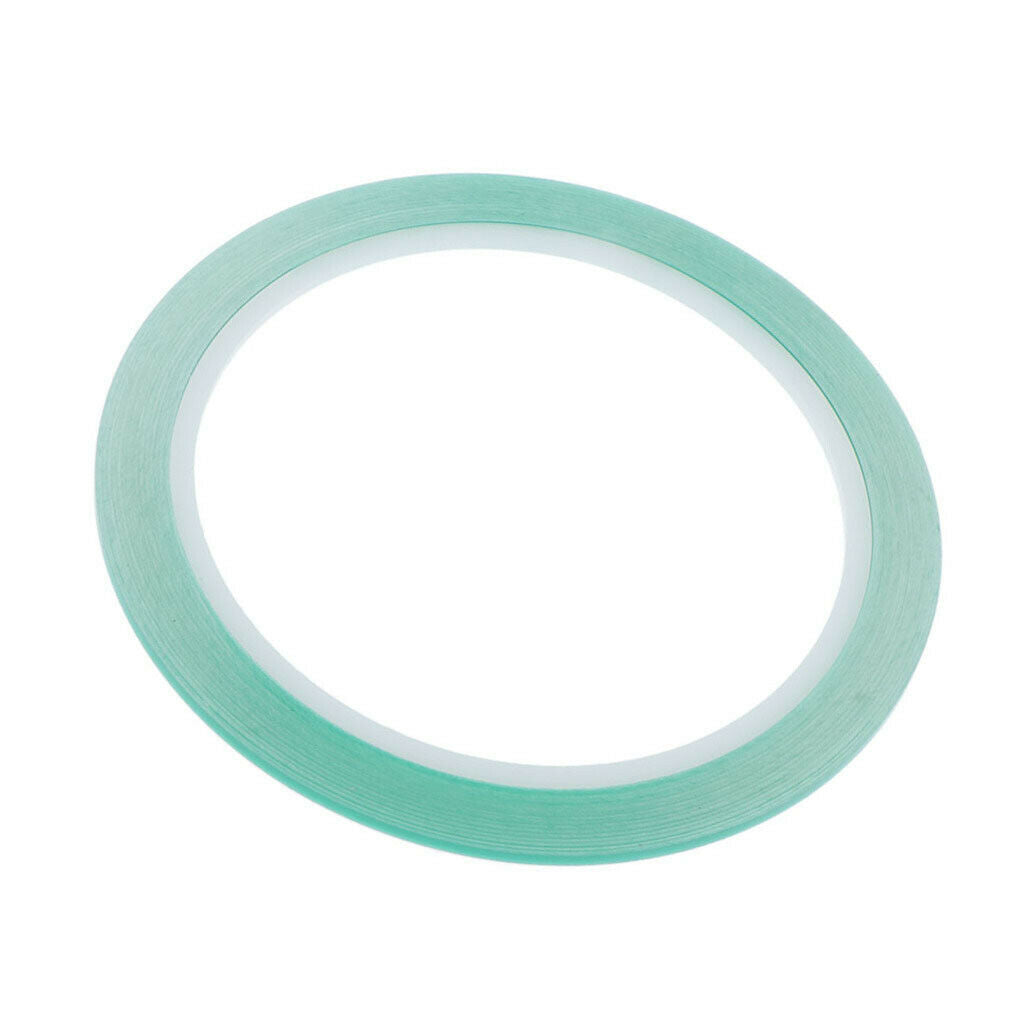 2 Pieces Curve Masking Tape Hard for Plastic Craft Painting Accessories