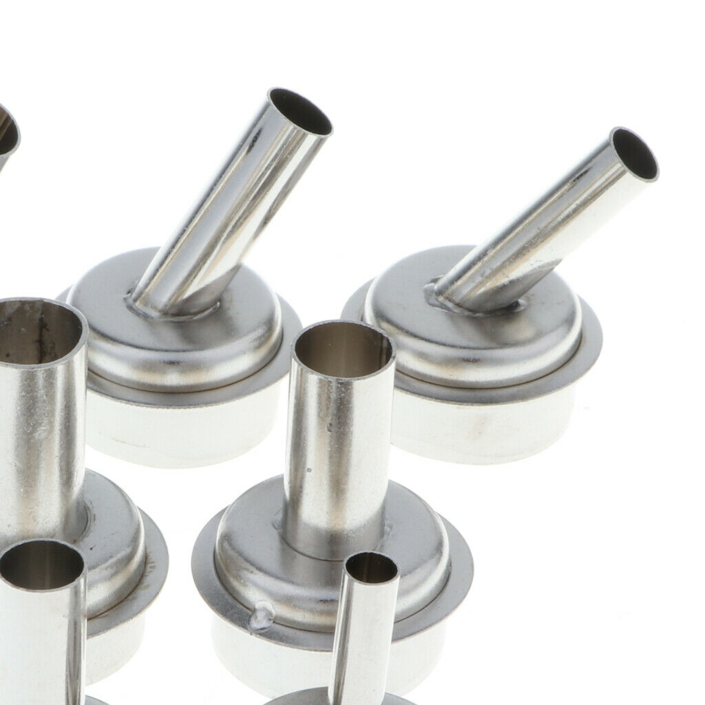7 Pack Universal Heat Gun Nozzle Hot Air Desoldering Station Gun Mouth