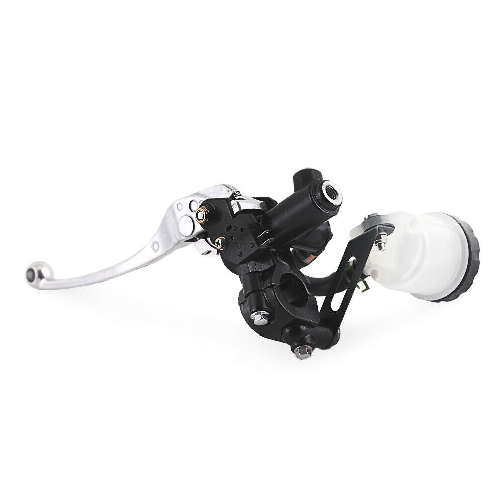 Universal Motorcycle Front Brake Master Cylinder & Brake Levers & Oil Reservoir