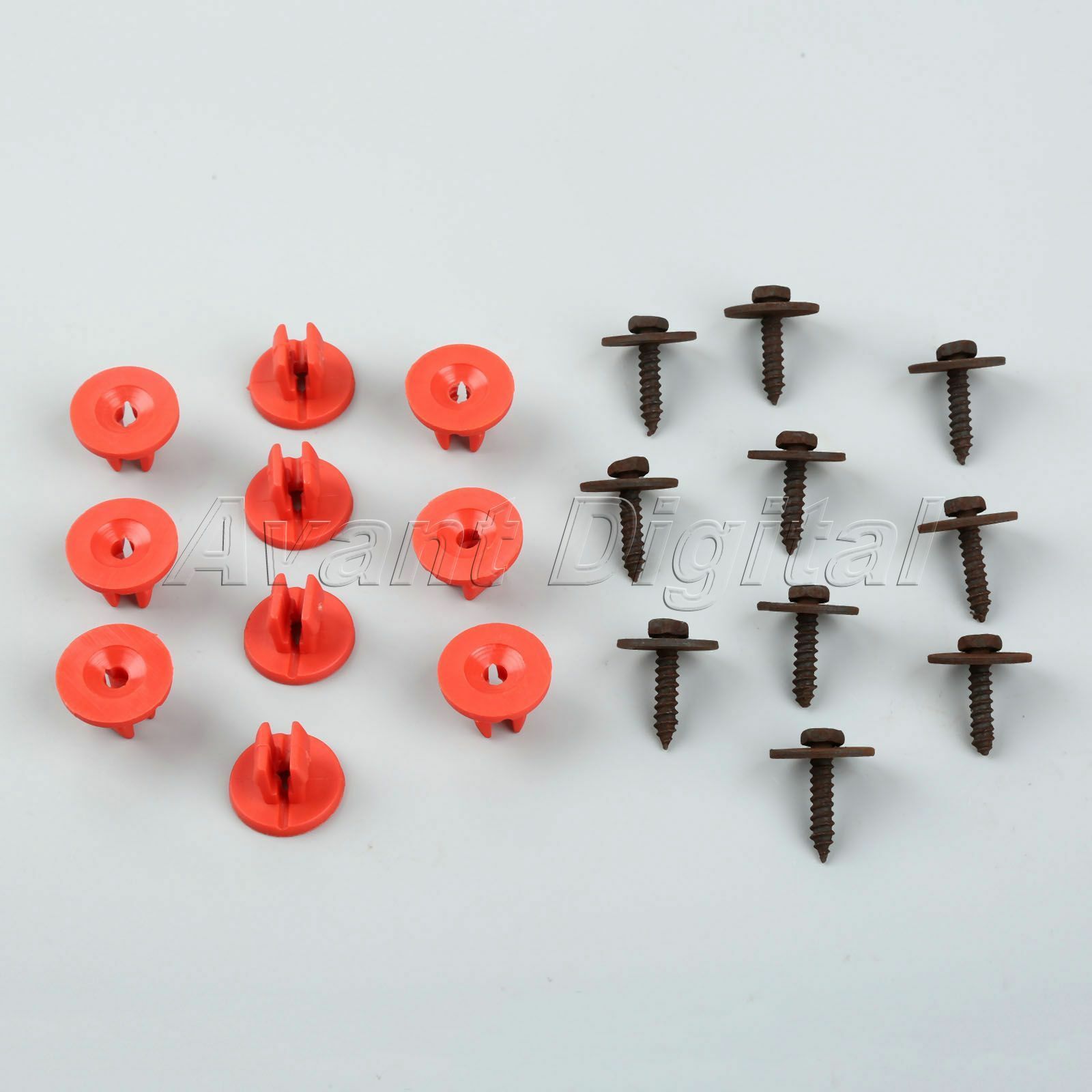For FORD C MAX S MAX 20PC Engine Undertray Cover Clips Bottom Cover Shield Guard