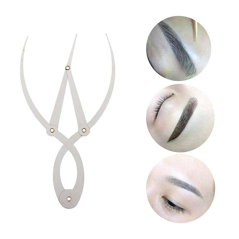 Golden Ratio Measure Microblading Ruler Permanent Makeup Eyebrow Tattoo StenBDA