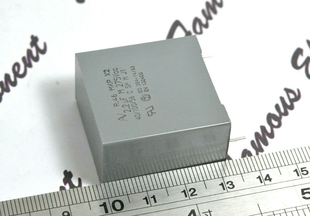 1pcs - ARCOTRONICS MKT-X2 2.2uF (2,2µF) 275Vac R46  pitch:27.5mm Capacitor