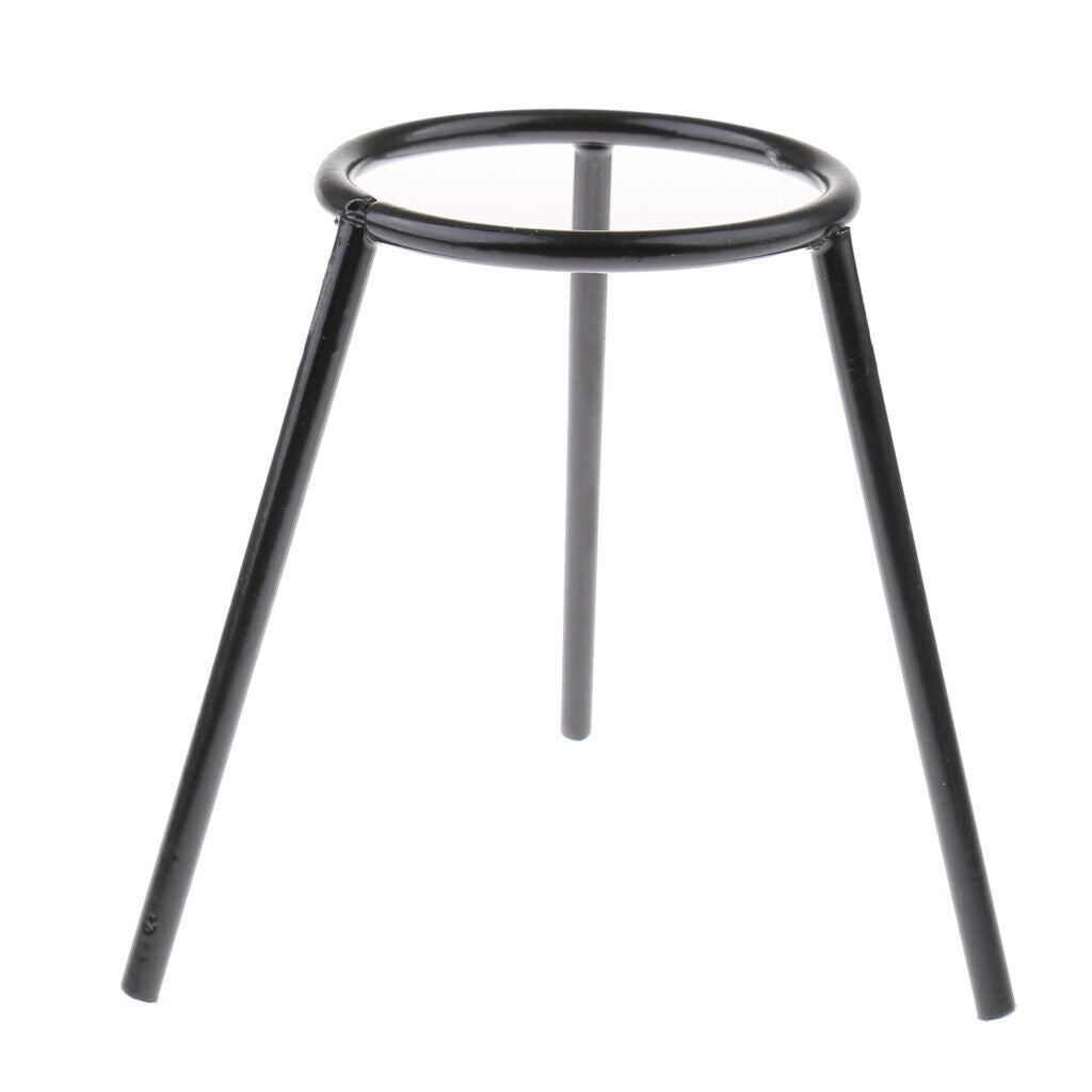 Lab Chemistry Experiment Beaker Tube Clamp Gauze Mat Tripod Stand Supplies