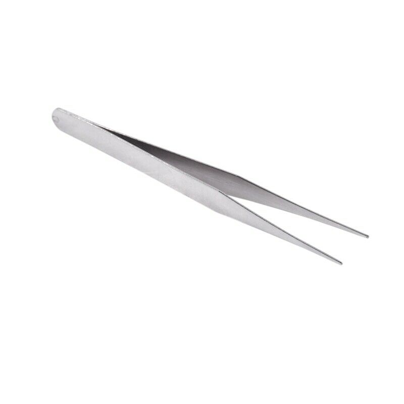 Tweezers tweezers doctor pliers Tweezers antistatic Metal curve round straightX5