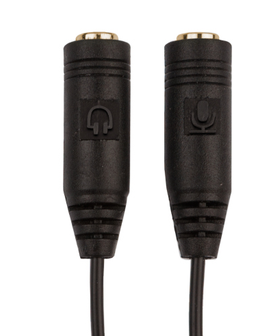PC Gaming Headset Converter Cable to Xbox One PS4 Talkback Chat Adapter Lead