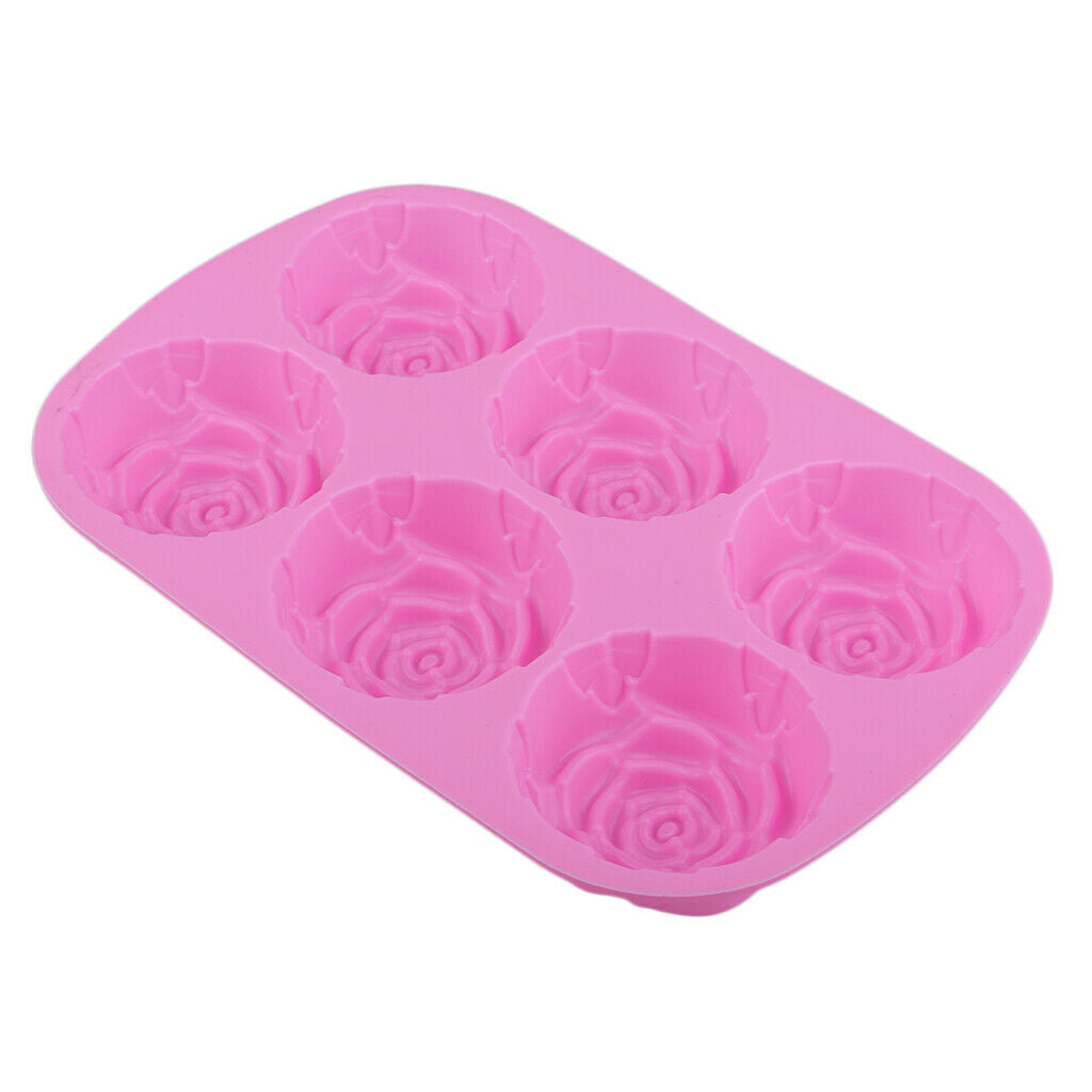 Wedding Flower Rose Silicone Mould Fondant Cake Topper  Mold Tool