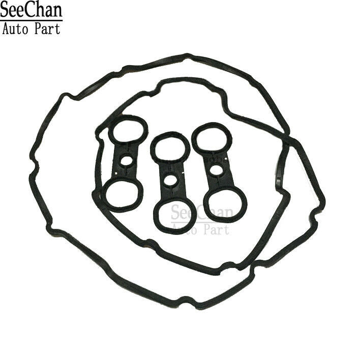 Set Valve Cover Gasket Fits BMW E60 E70 E82 E83 E85 E90 128i 328i 528i X3 X5 Z4