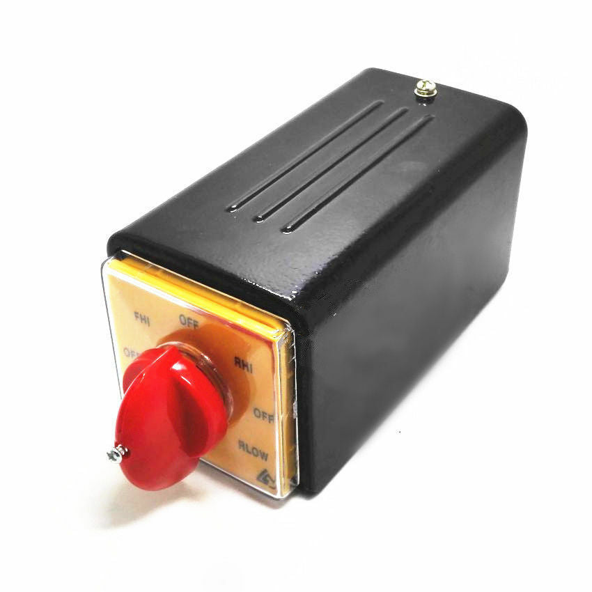 Milling Machine Part Control Motor Rotary Cam Switch + Metal Encloser Case