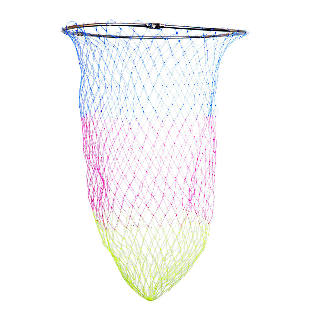 2x Colorful Landing Net Floating Carp Spoon Net Head With Universal Thread