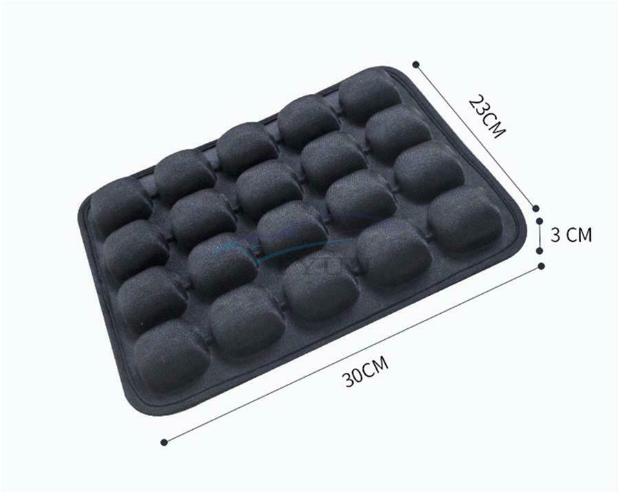 Motorcycle Inflatable Cushion Pressure Relief Ride Seat Cushion TPU Air Seat Pad