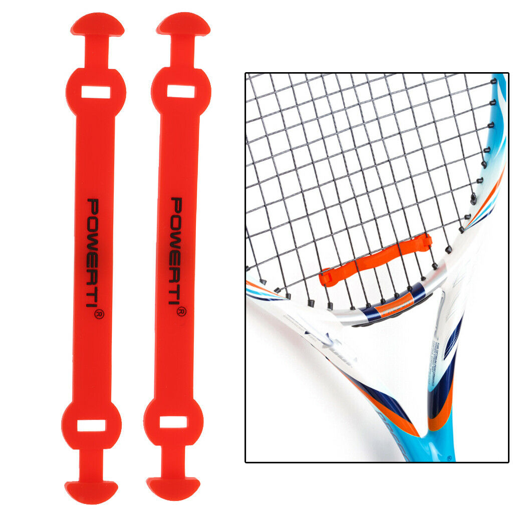 4Pcs     Silicone     Long     Shock     Absorber     Tennis     Racket