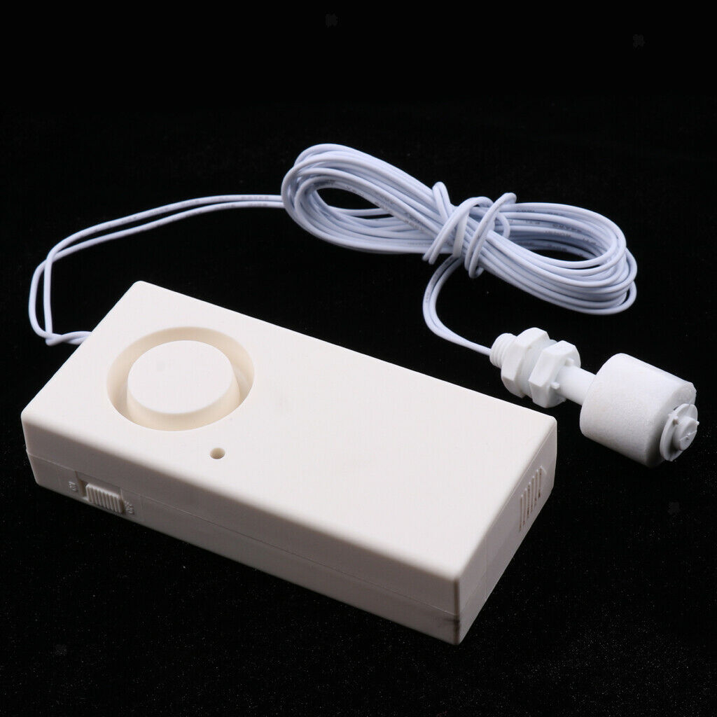 2pcs 2-in-1 Water Alarm Tub Sink Overflow Sensor Fish Water Tank Dry Alarm
