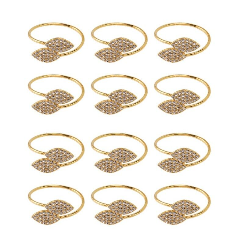 Napkin , 12 Pcs Metal Napkin s Holder for Wedding Party Dinner Table DecoratioN7