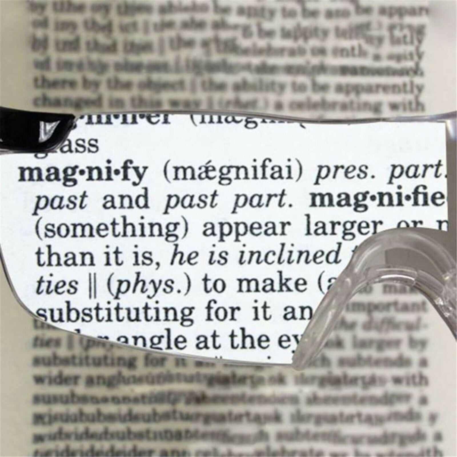 Vision Magnifying Glasses Eyewear 2X Magnifier for Needle DIY Handade Sewing