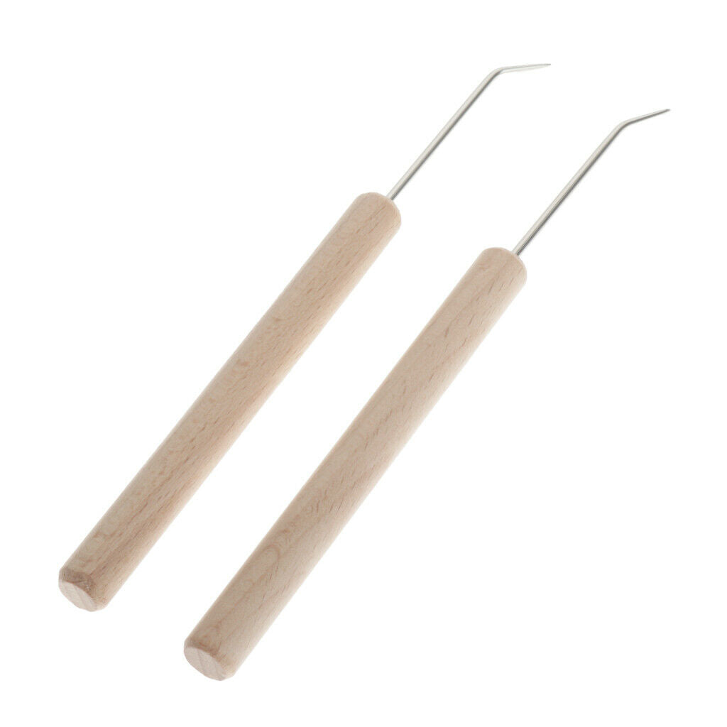 2Pcs 5.5inch Knitting Loom Hook for Knitting Crafts Making Totes Blankets