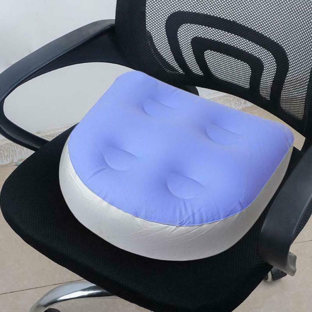 Spa and Hot Tub Booster Seat Pad with Suction Cup Soft Inflatable Massage