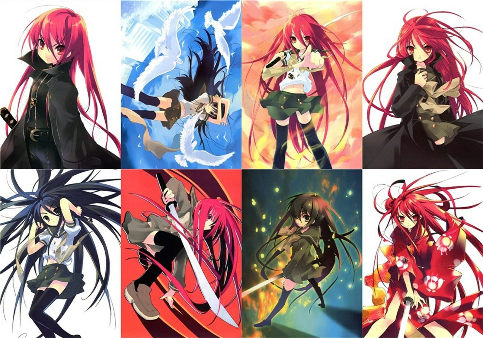 Shakugan no Shana Polypropylene 8 Piece Wall A3-poster