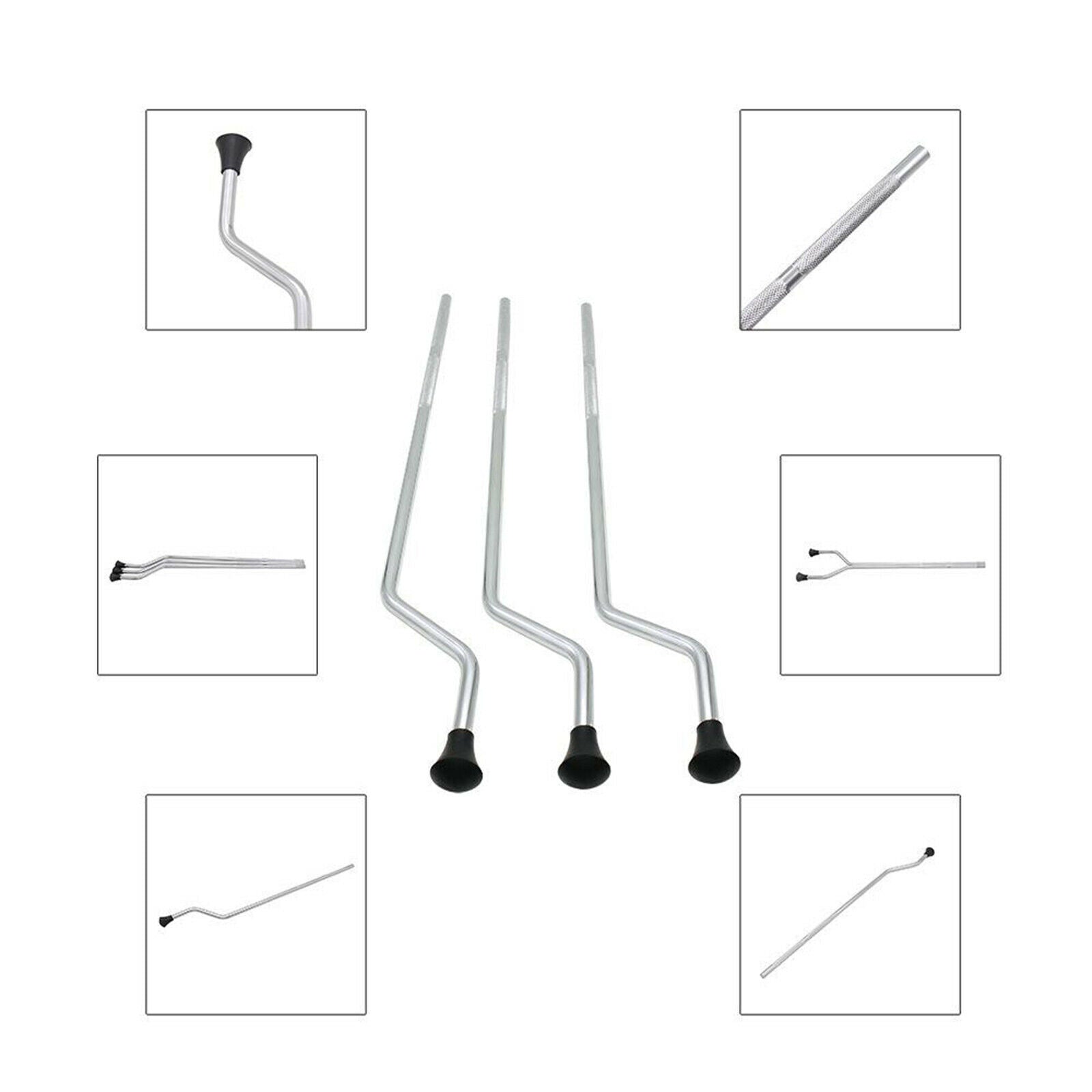 3pcs Floor Tom Drum Legs Rubber Feet Replacement Parts Accessories Metal DIY