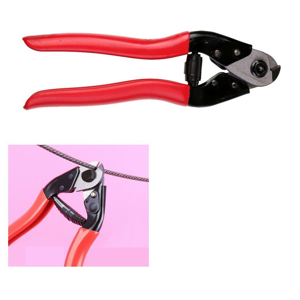 Prettyia Bicycle Bike Cable Cutter Tool Cut Steel  Brake Housing Pliers