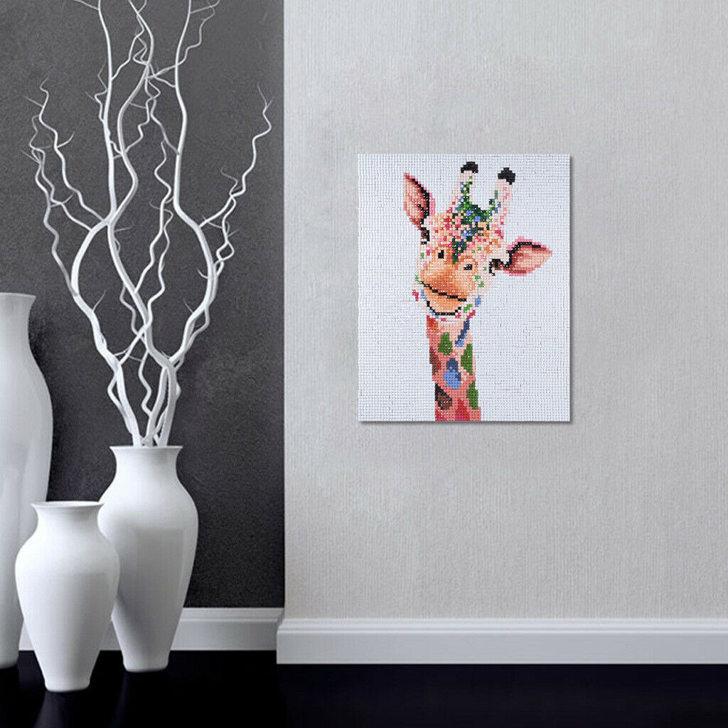 Full Square Drill Diamond Painting Embroidery Rhinestone Pictures Giraffe