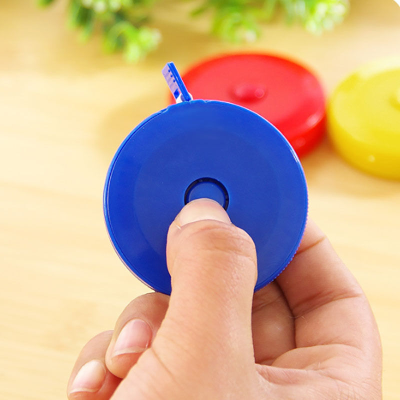 Retractable  Body Measuring Tape Sewing Cloth Tailor Dieting Tapeline Ruler 1.5M
