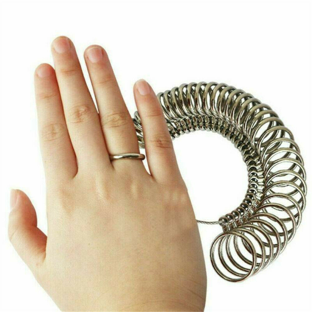 Ring Sizer Finger Measure For Men Women UK / EU Sizes A - Z +6 Gauge Official UK