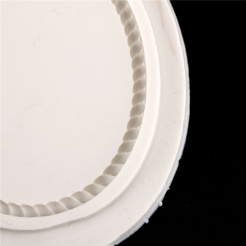 Beauty Frame Silicone Fondant Mold DIY Chocolate Cake Decorating Tools .l8