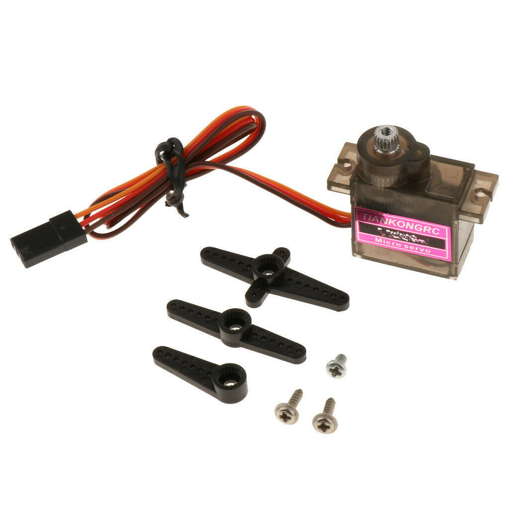 Metal Gearwheel Steering Servo (Includes Servo Horns & Hardware), 4.8V-6V