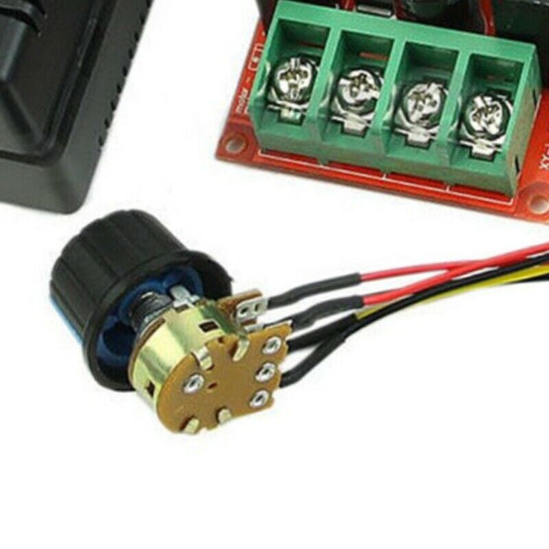 12V 24V 48V 200HZ 2000W MAX 10-50V 40A DC Motor Speed Control PWM HHO RC ContrX2