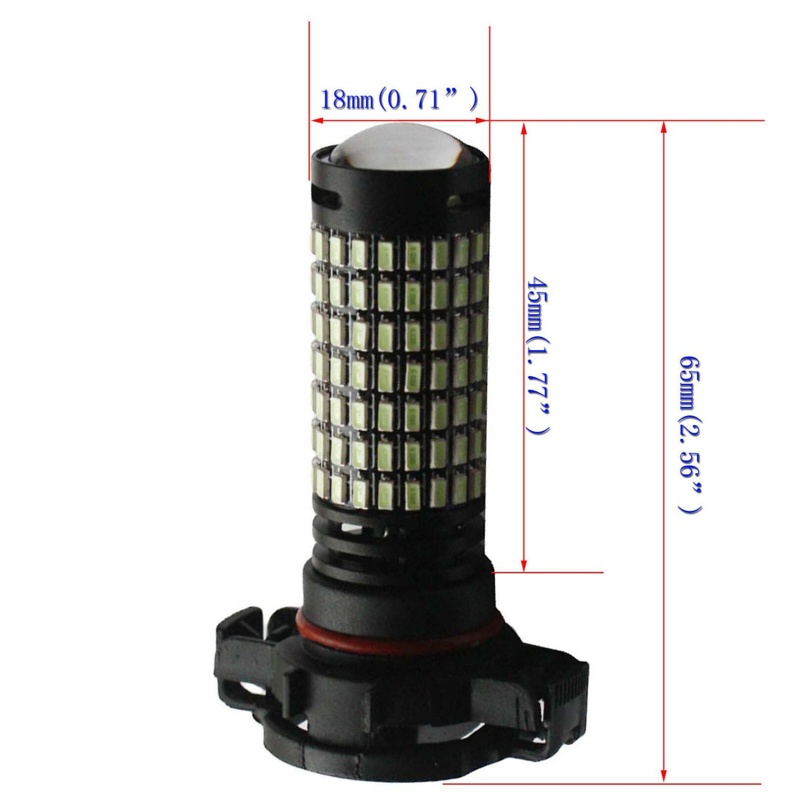H16 5202 Ice blue LED Daytime Running Light Bulbs For 2017-up Jeep Compass