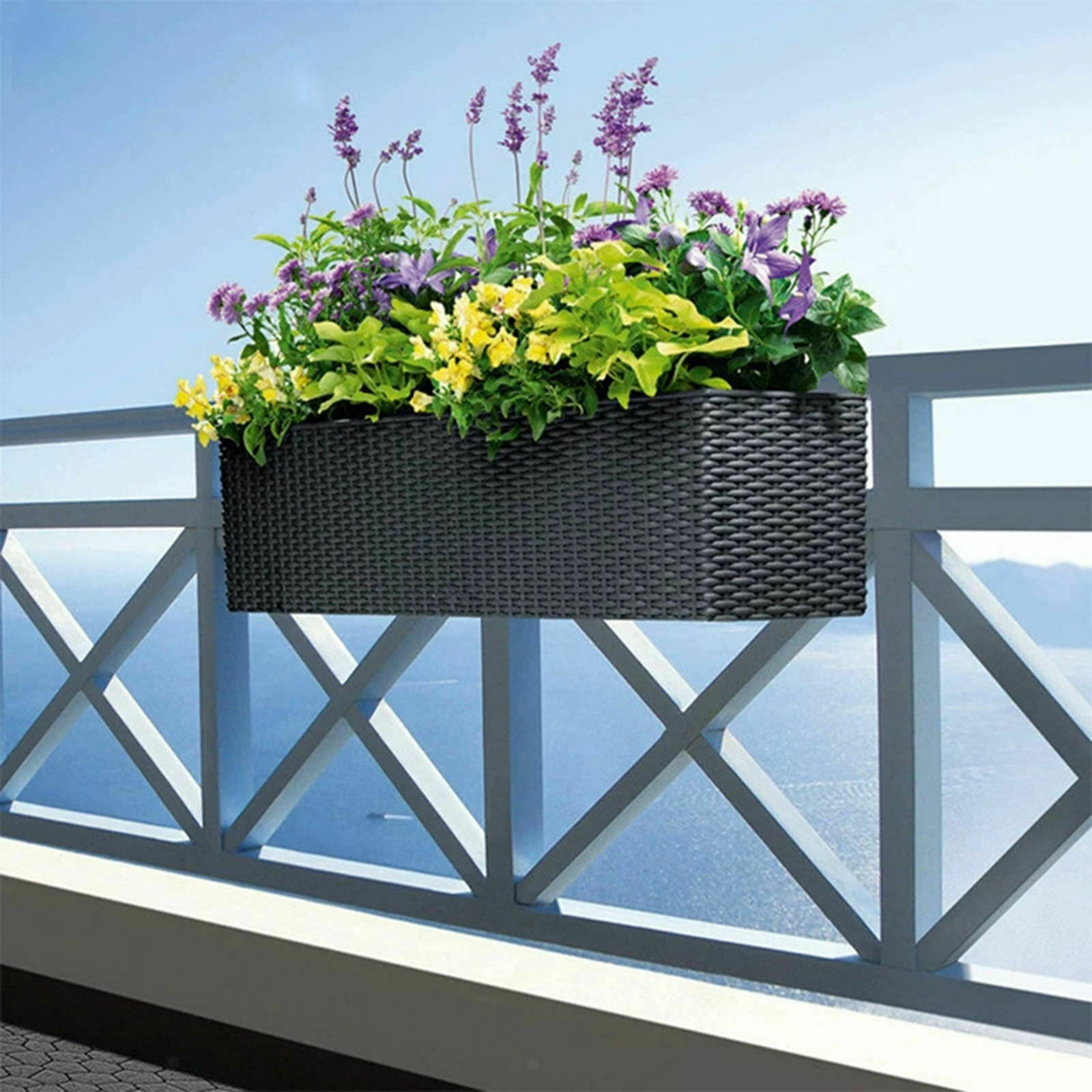 Hanging Plant Hanger Max Load 15kg Wall Hooks Flower Box Holder for Garden