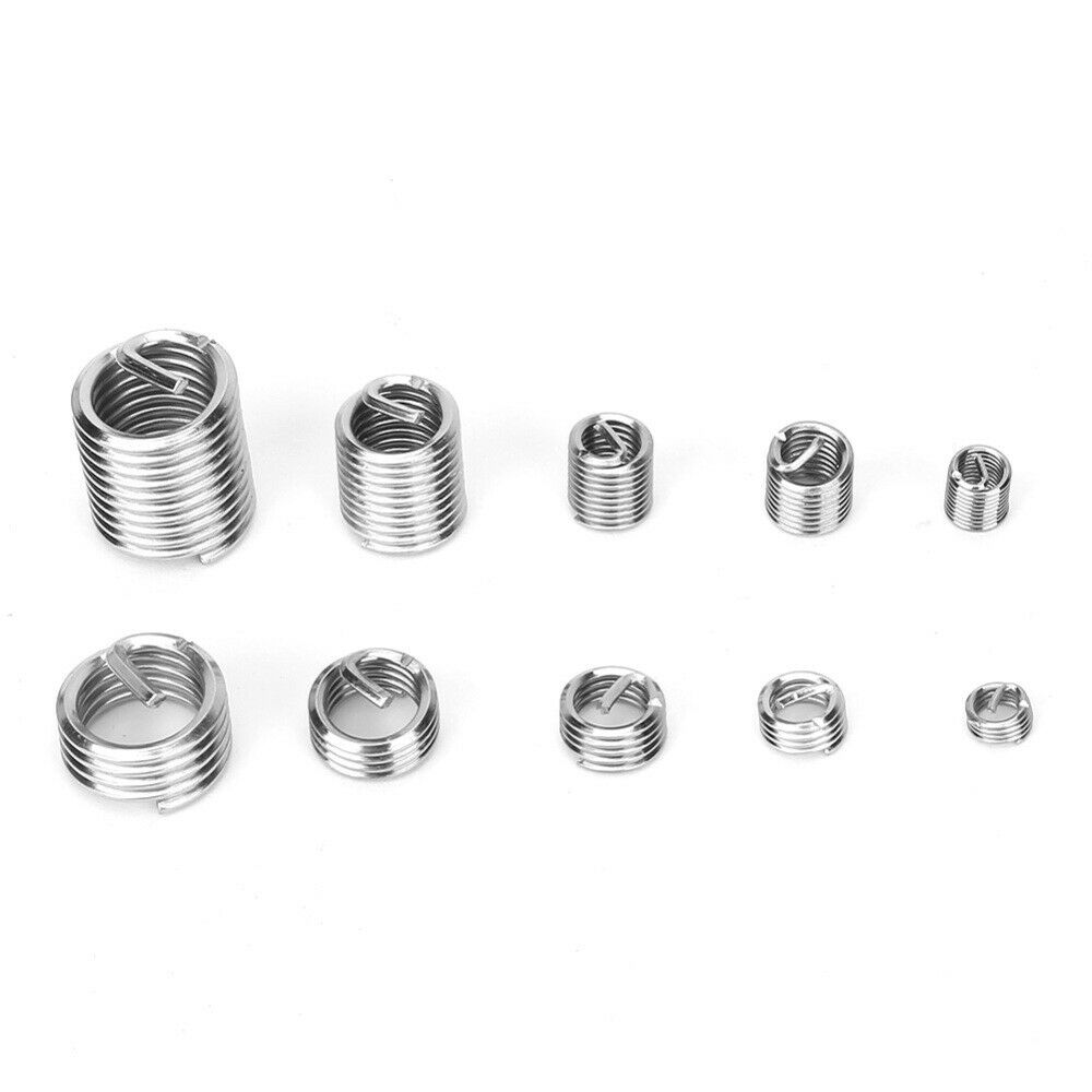 240pcs Wire Screw Sleeve Thread Repair Insert Kit For Automotive Parts