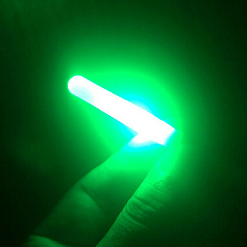 2x LED Night Fishing Stick Light Rod Clip Tip Fishing Glow Lightstick Bite Alarm